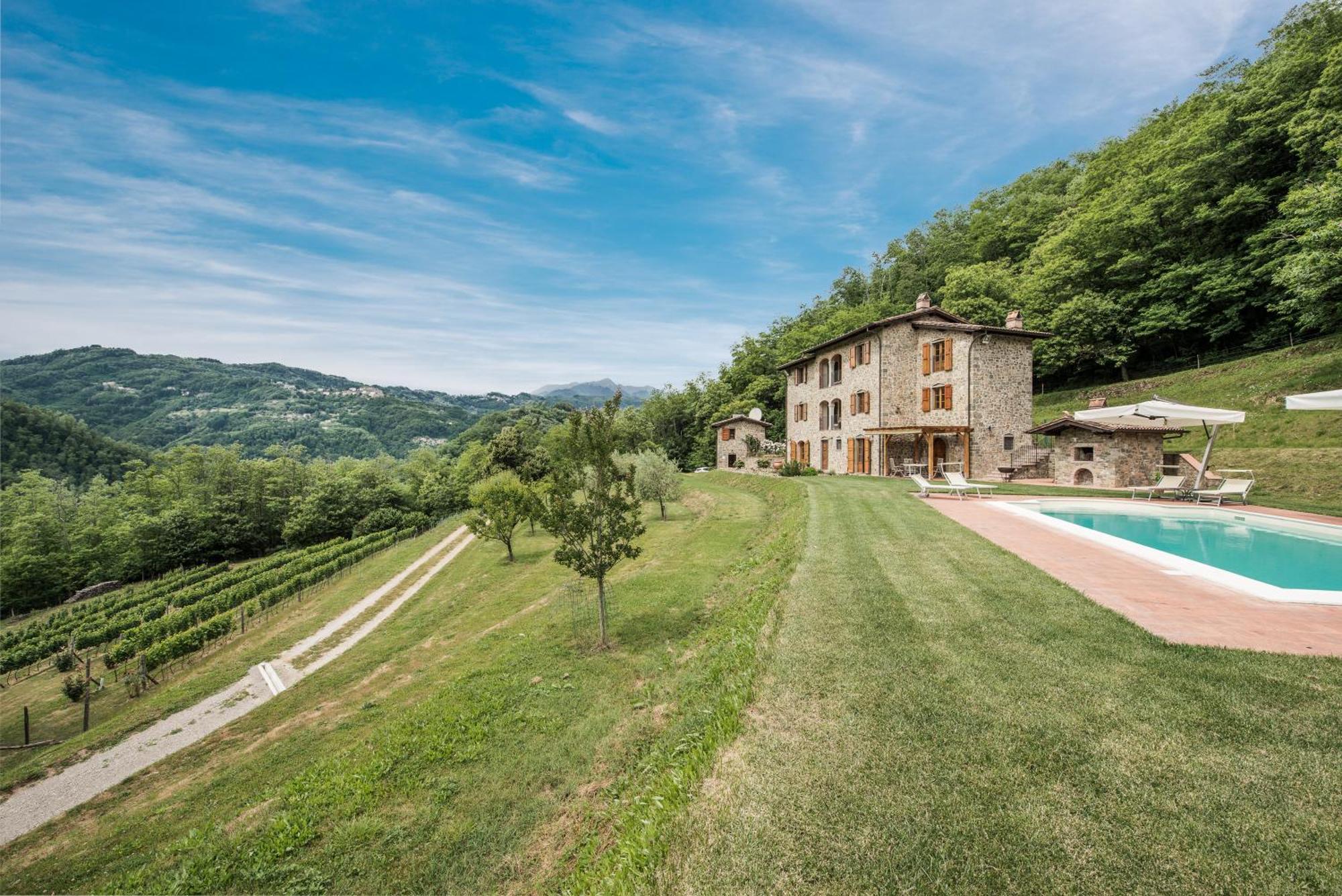 Casa Bachella Villa Bagni di Lucca Kültér fotó