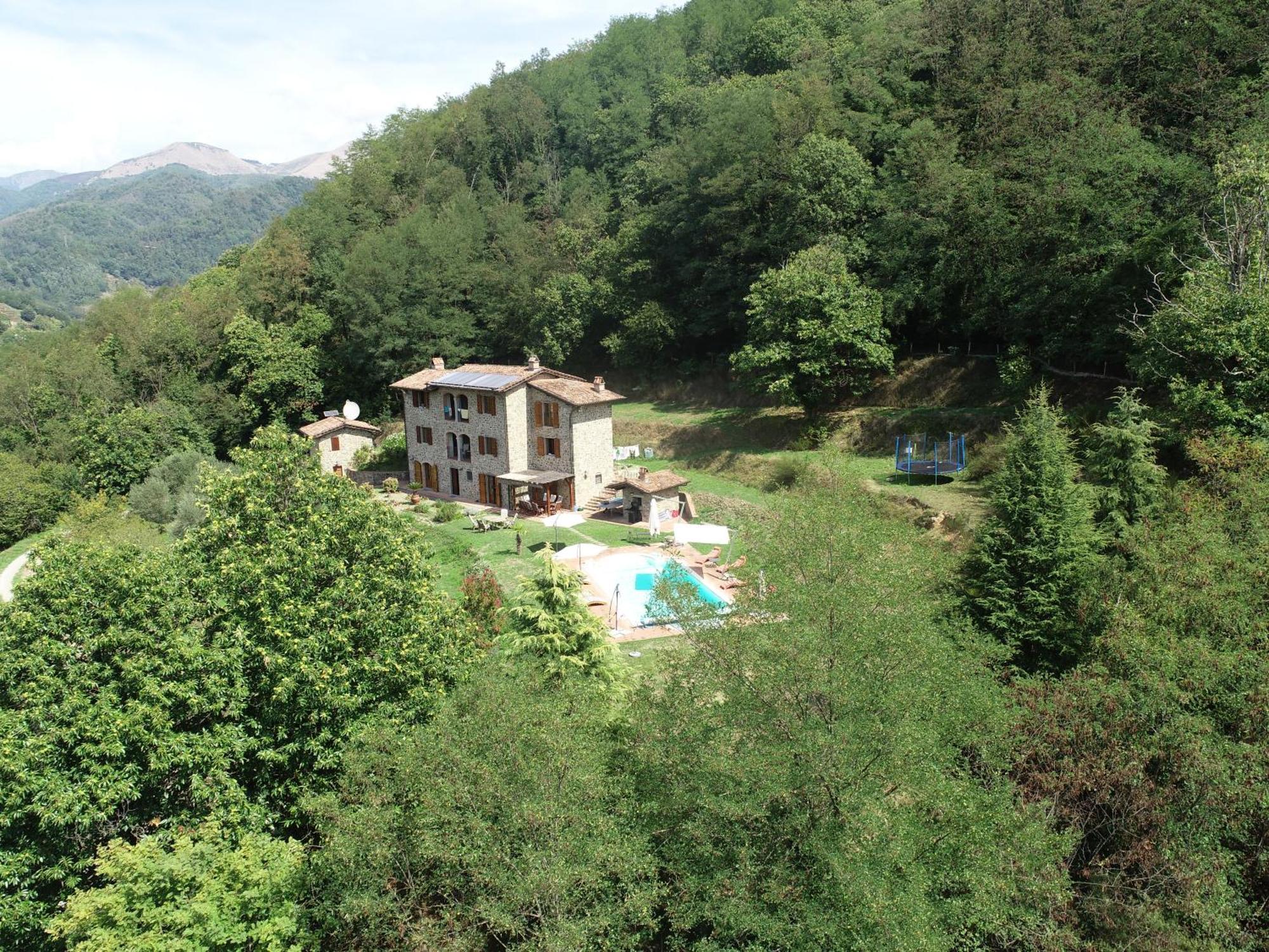 Casa Bachella Villa Bagni di Lucca Kültér fotó